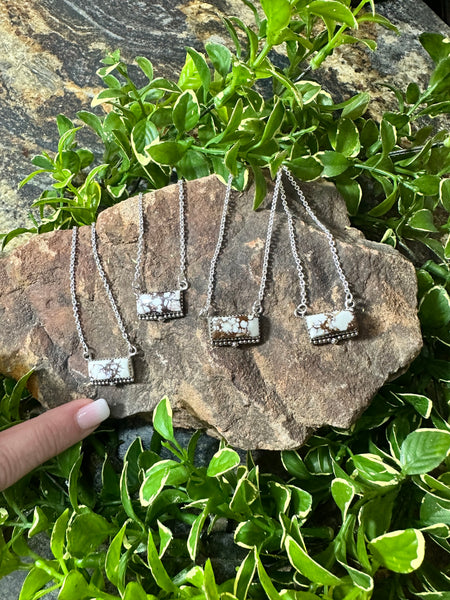 Mini Bar Wild Horse Necklace