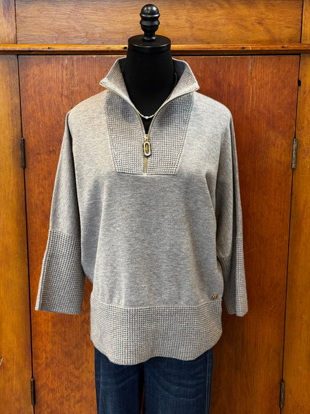 Joseph Ribkoff 1/4 Zip Knit Sweater