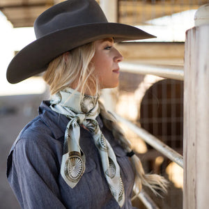 Fringe Scarves Big Concho Long & Tall Scarf