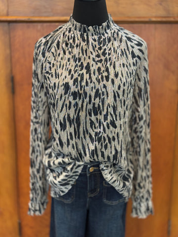 Joseph Ribkoff Animal Print Top