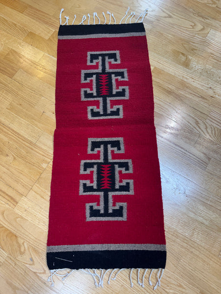 Escalante Luis Hernandez Table Runner (Red)