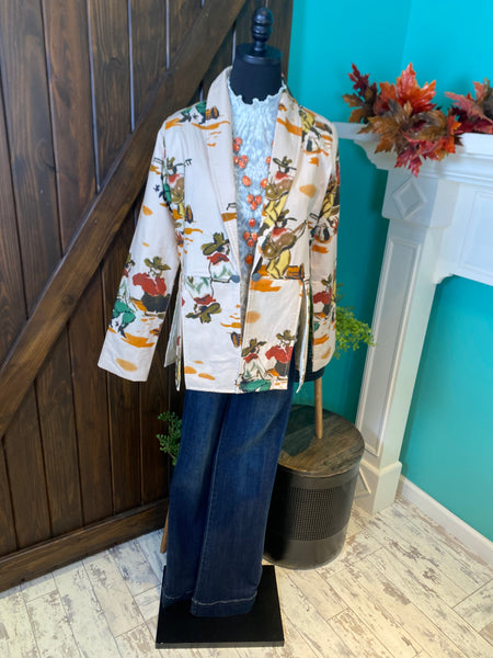 Howdy Hanny Wagon Wheel Blazer