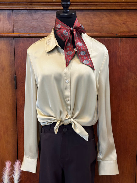Liverpool Button Front Woven Shirt