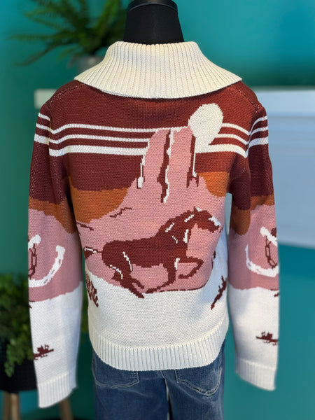 Pendleton Western Scenic Cardigan