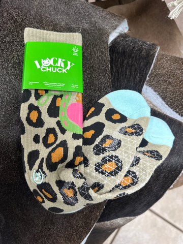 Lucky Chuck Lucky Leopard Sock