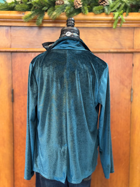 The Velvet Button Blazer