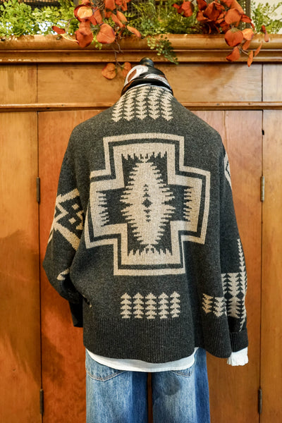 Pendleton Oversized Graphic Cardigan