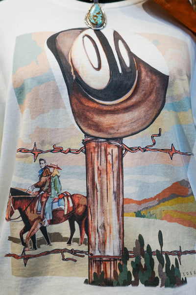 Fence Post Heritage Tee - XOXO Art & Co