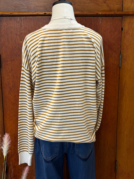 Long Sleeve Loose Fit Crew Neck Sweater