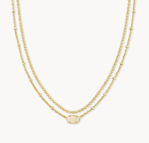 Kendra Scott Emilie Multi Strand Necklace in Gold