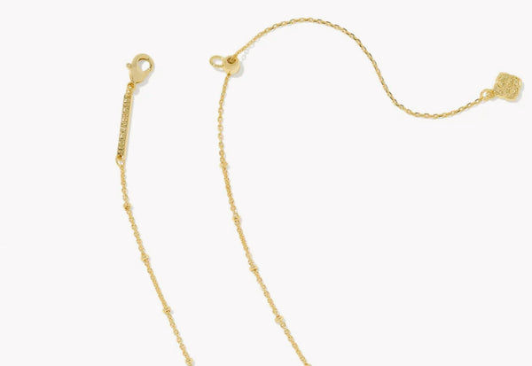 Kendra Scott Mini Abbie Pendant in Gold