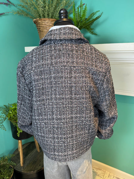 Esqualo Jacket Tweed w/Fancy Buttons