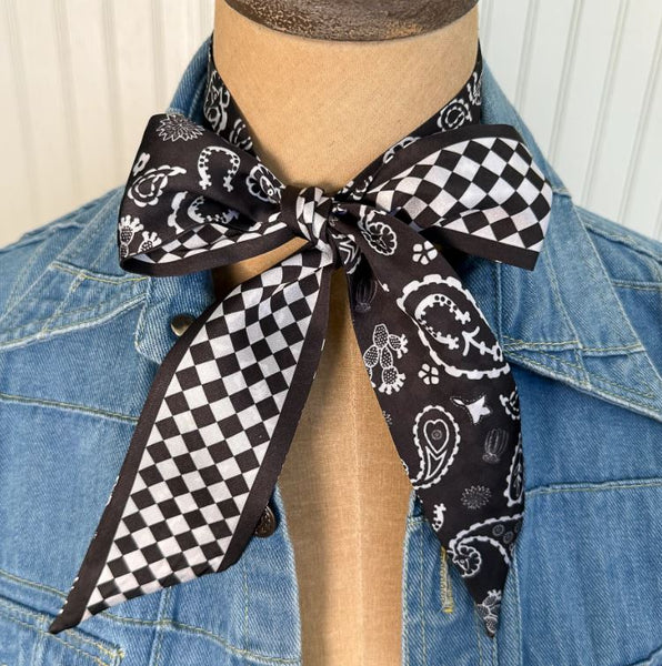 Fringe Scarves Luck Be A Paisley Twilly