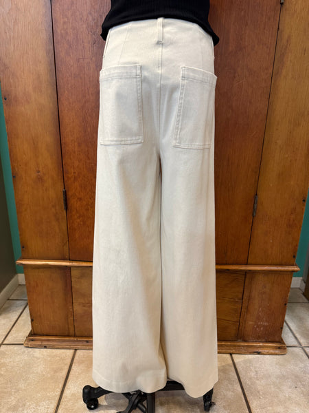 Nova Hi Waist Pintuck Denim
