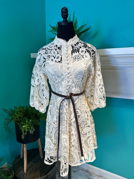 Lace Mini Dress