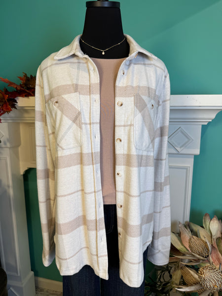 Panache Apparel Flannel Button Up Long Sleeve Shirt