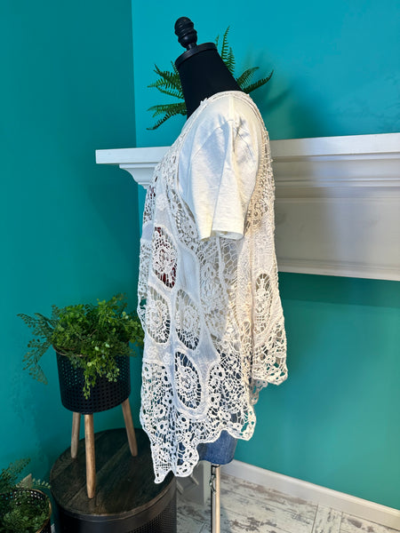 The Lace Vest beauty