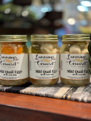 Cummings Carousel’s Mild Quail Eggs