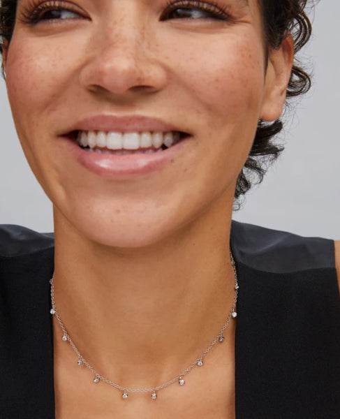 Kendra Scott Amelia Chain Necklace in Silver