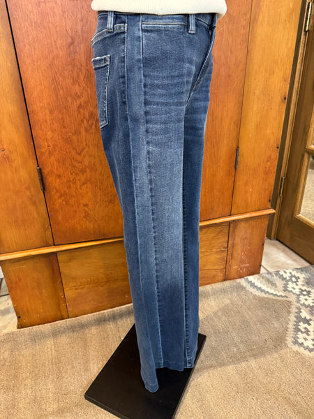 Liverpool Hannah Flare With Blocking Detail