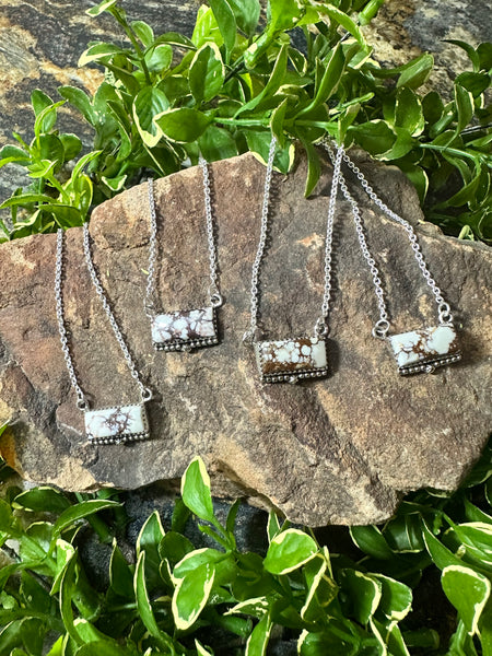 Mini Bar Wild Horse Necklace