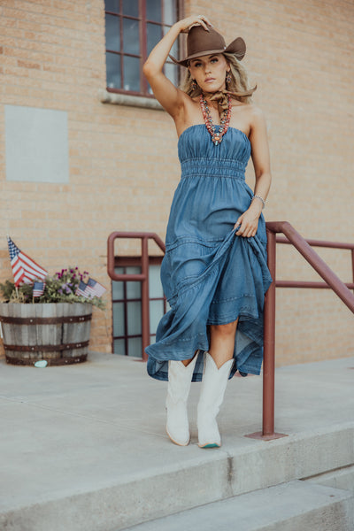 The Western Maxi Dress