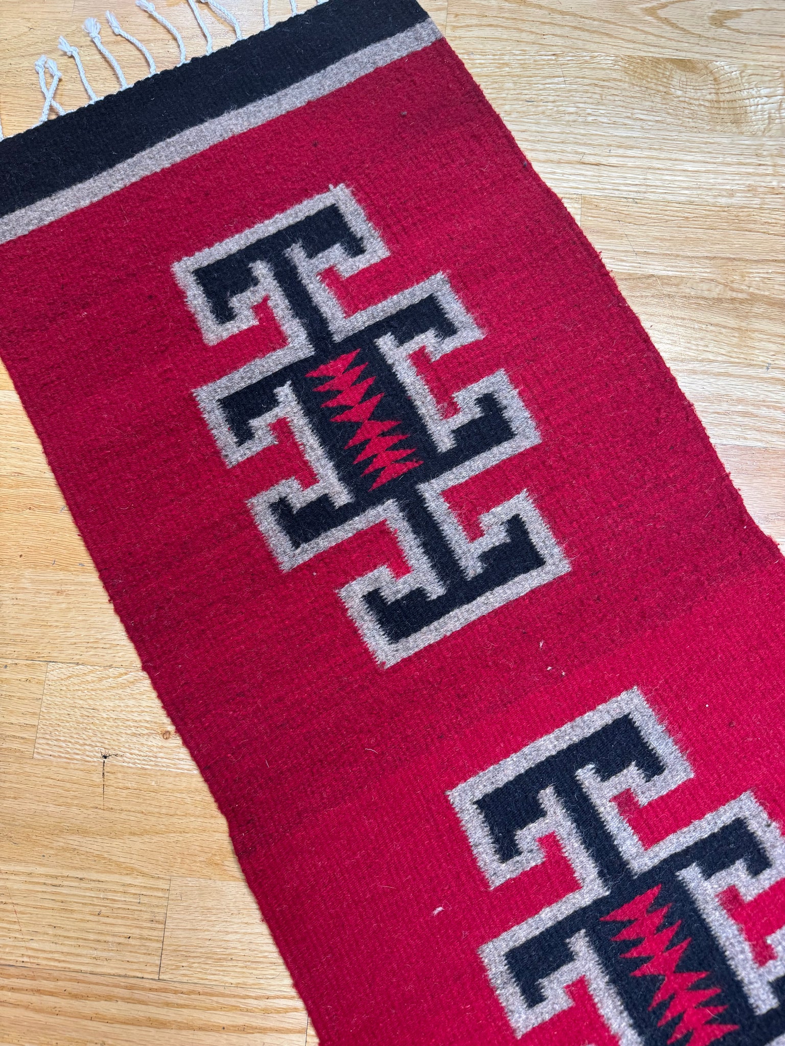 Escalante Luis Hernandez Table Runner (Red)
