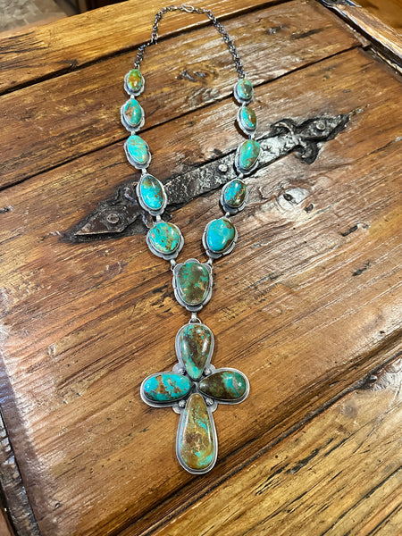 The Santa Fe Statement Turquoise Necklace