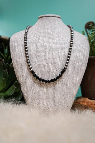 Onyx/Navajo Mixed Pearls