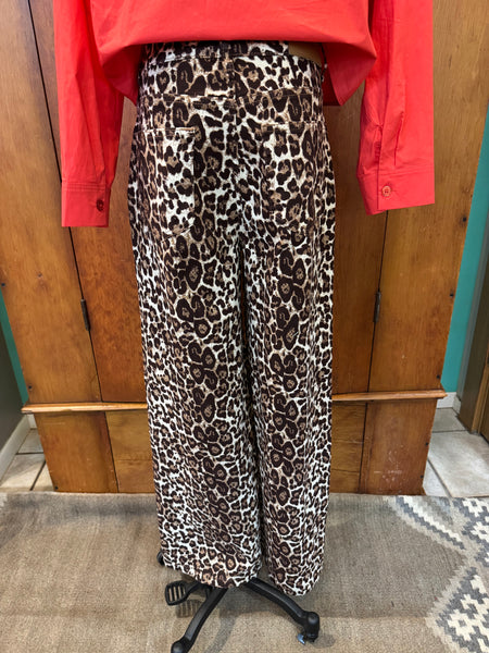 Esqualo Leopard Trouser Jeans