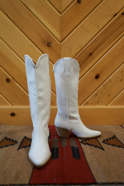 Arisa Braided Cowboy Boots