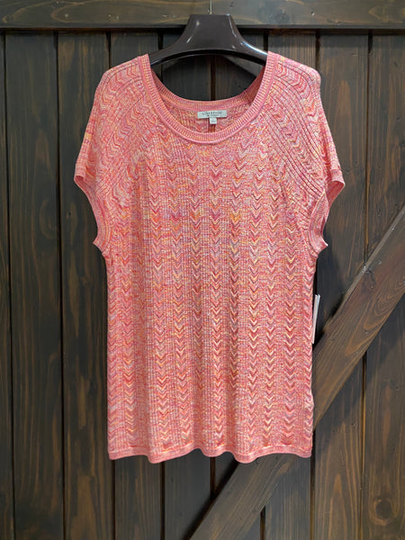 Liverpool Short Sleeve Scoop Raglan Top