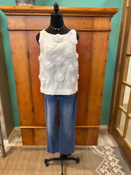 Joseph Ribkoff Rose Sleeveless Top