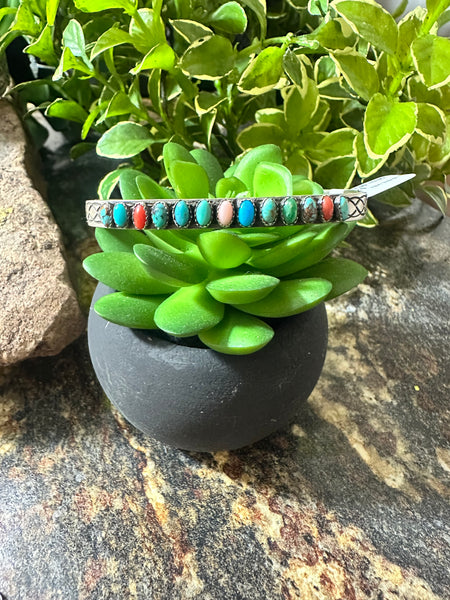 Mini Multi Stacker Cuff Bracelet