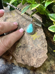 SLL Mini Turquoise Pendant