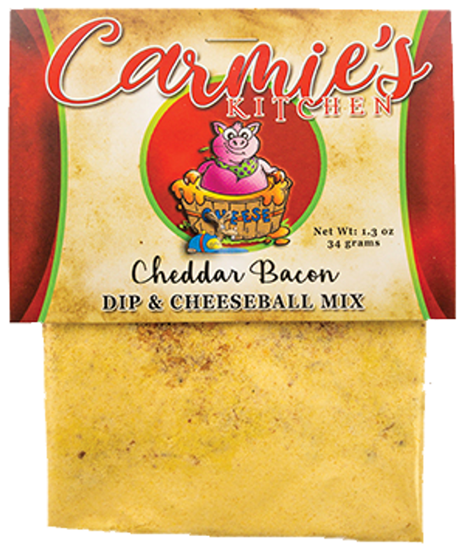 Carmie’s Cheddar Bacon Dip & Cheeseball Mix