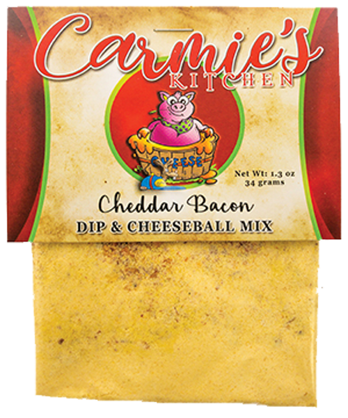 Carmie’s Cheddar Bacon Dip & Cheeseball Mix