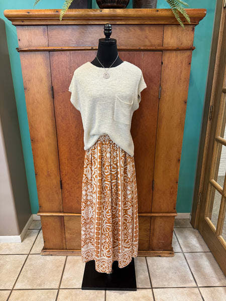 Boxy Dolman Knit Sweater