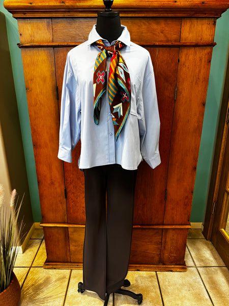 Enid Oversized Cropped Shirt