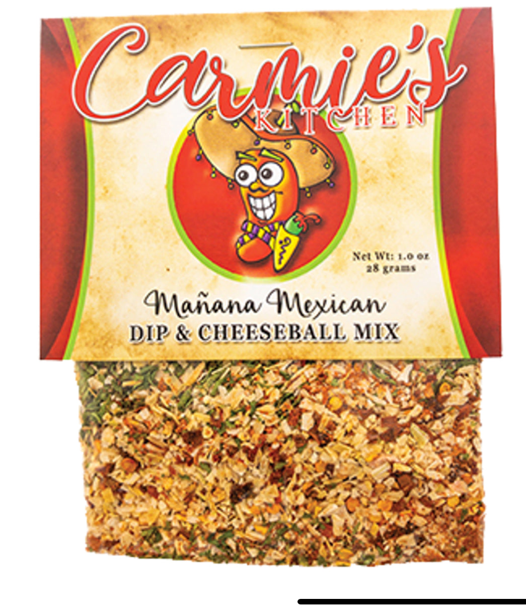 Carmie’s Mañana Mexican Dip and Cheeseball Mix