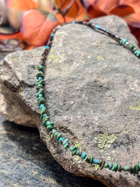 Mini Chip Turquoise Necklace