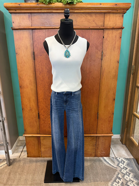 Esqualo Sleeveless Rib Sweater