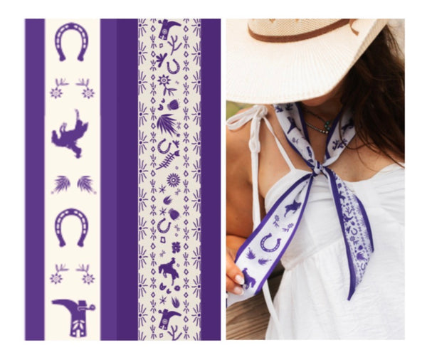 Down South Doily Twilly in Purple