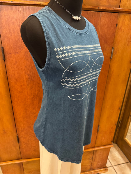 Boot Stitch Tank Top