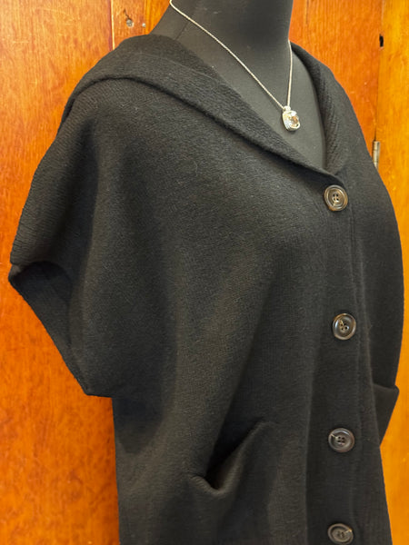 Cardigan Vest Hoodie