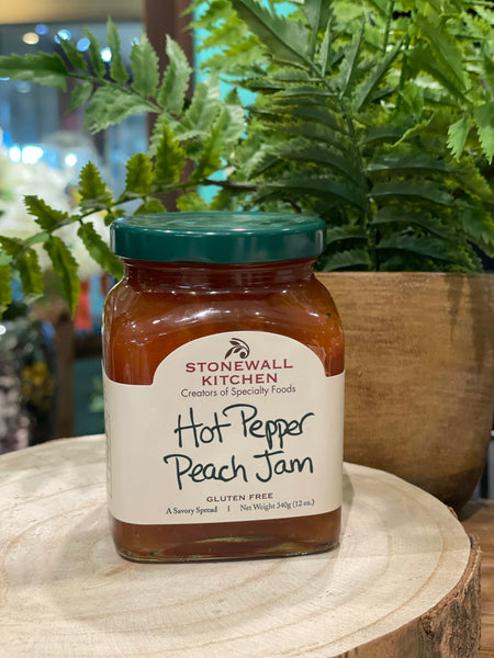 Stonewall Hot Pepper Peach Jam