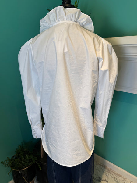 The Long Sleeved Ruffle Top