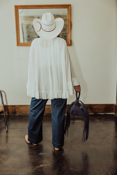 Running Wild Ruffle Top