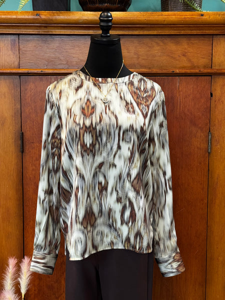 Tanni Crew Neck Blouse