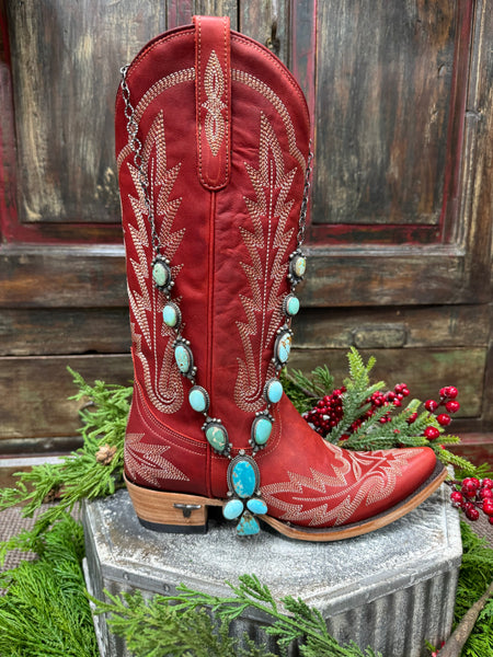 ITG Tricia Skeets Turquoise Statement Necklace